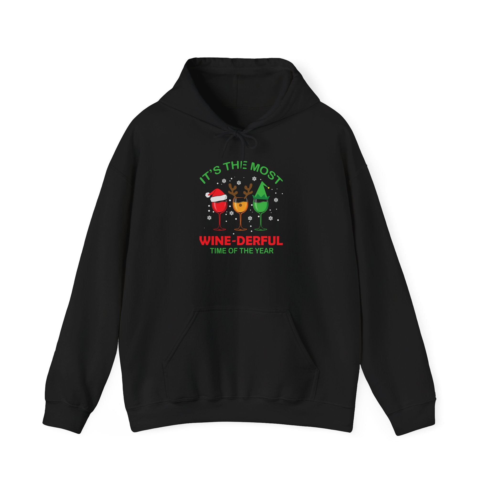 WineDerful Holiday Cheers - Unisex Premium Hoodie