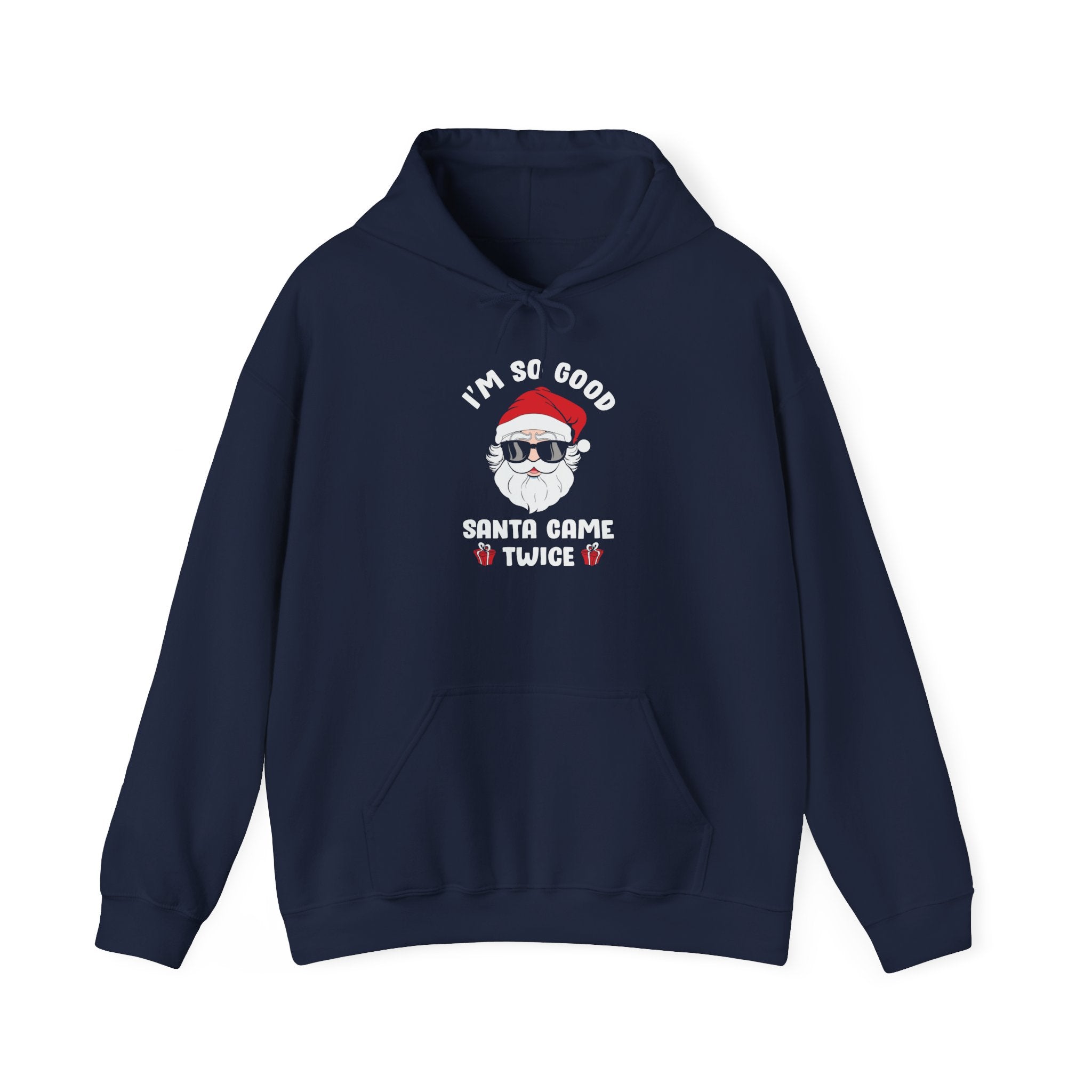 Santa’s Double Drop Holiday Humor - Unisex Premium Hoodie