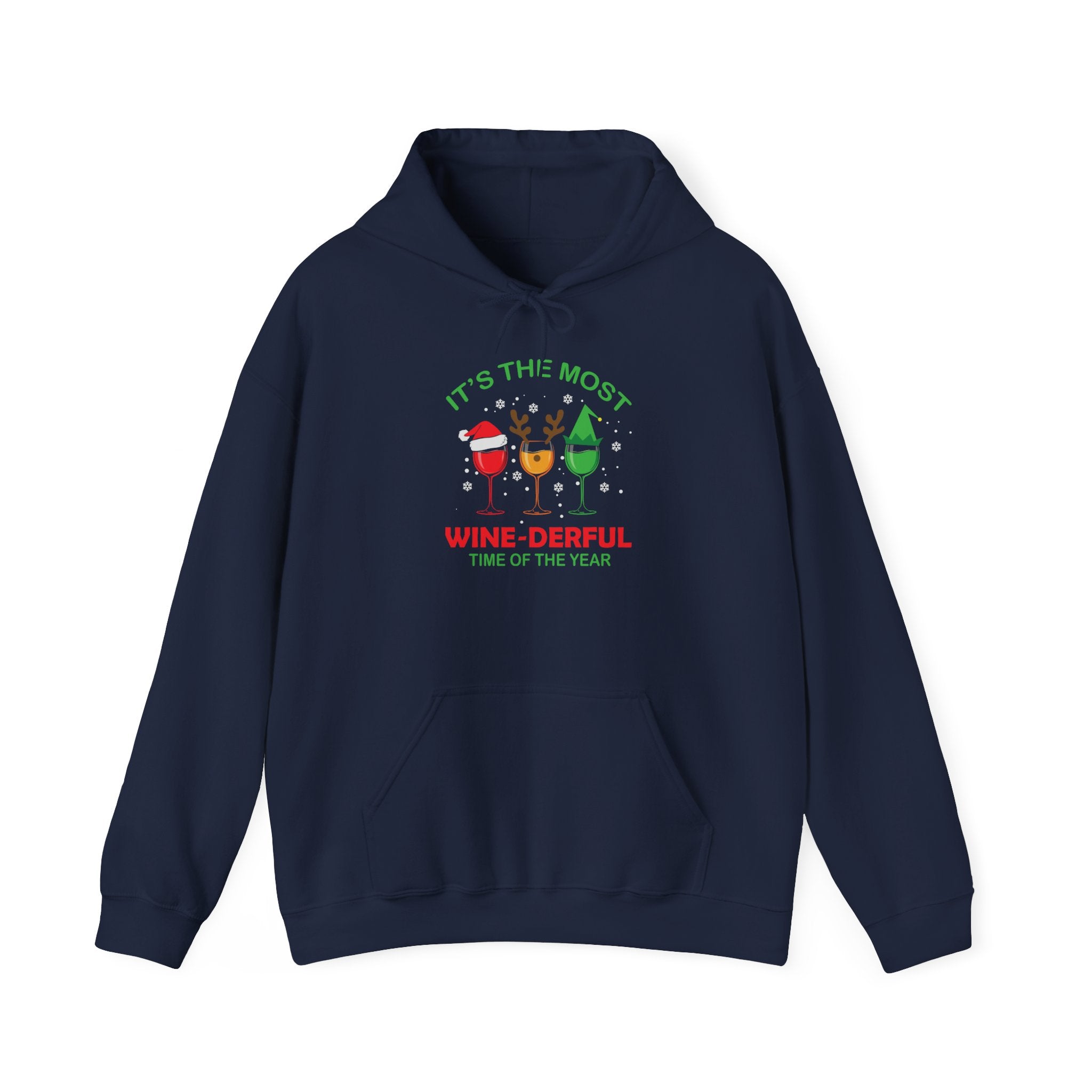WineDerful Holiday Cheers - Unisex Premium Hoodie