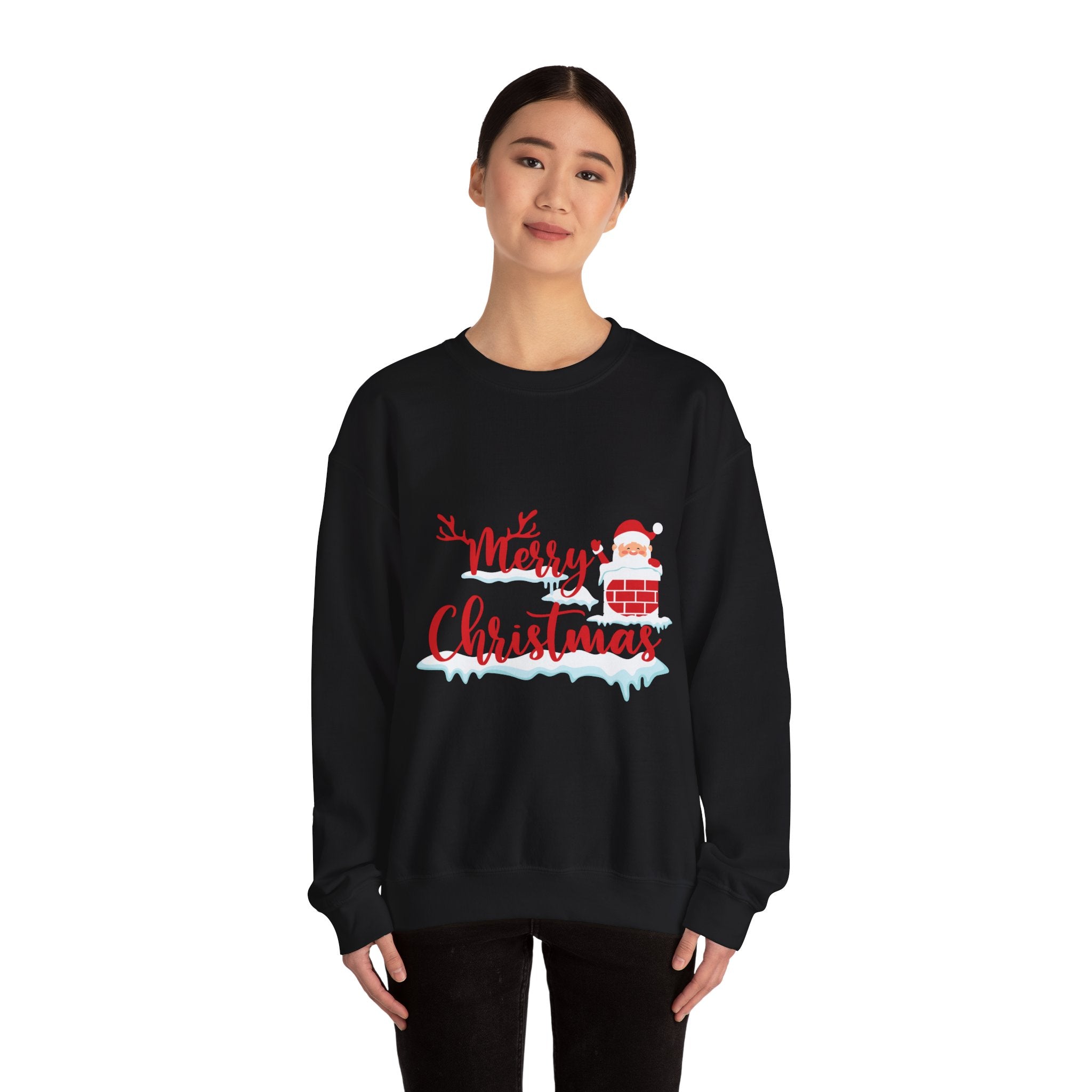 Santa’s Chimney Cheer - Unisex Premium Sweatshirt