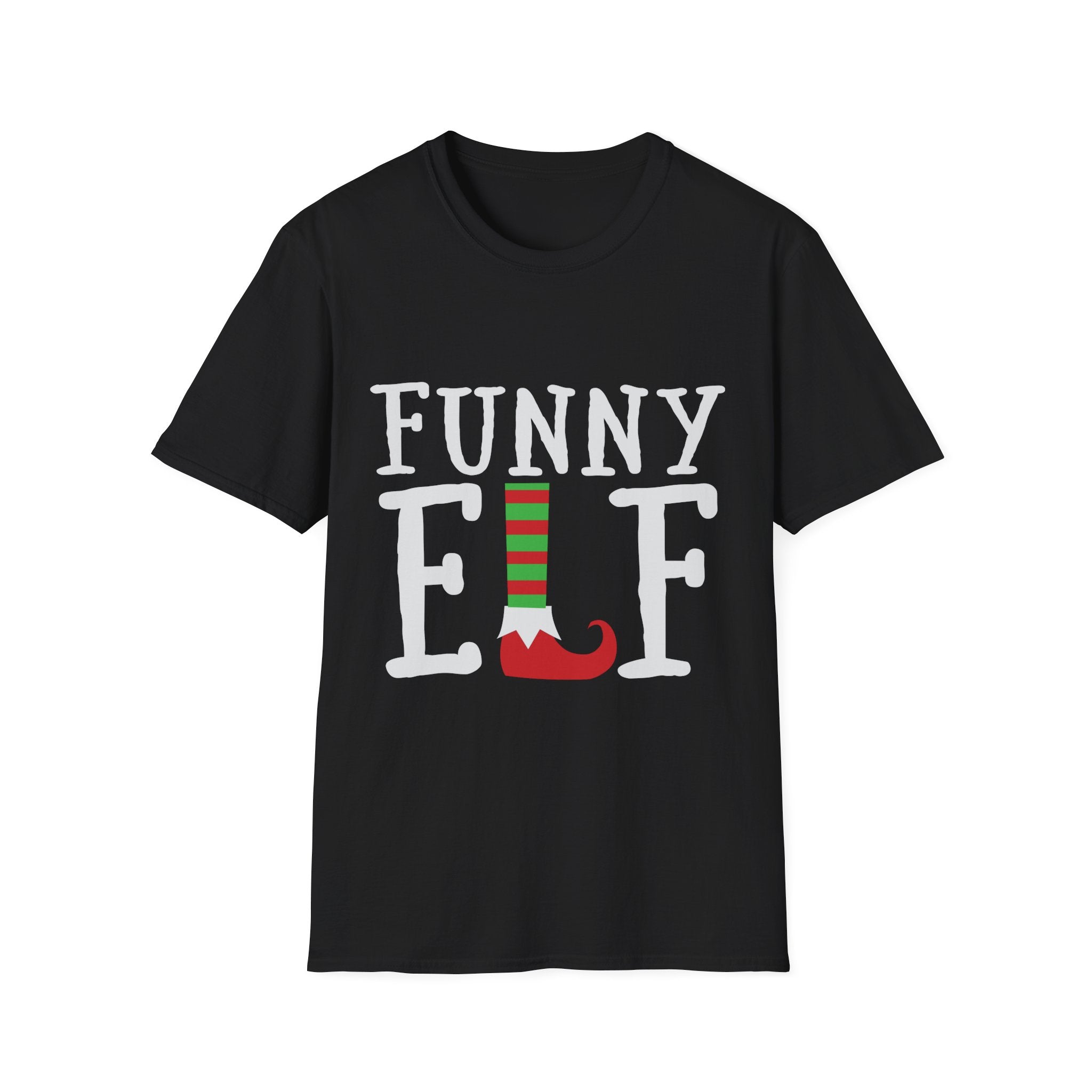 Striped Elf Antics - Unisex Premium Shirt