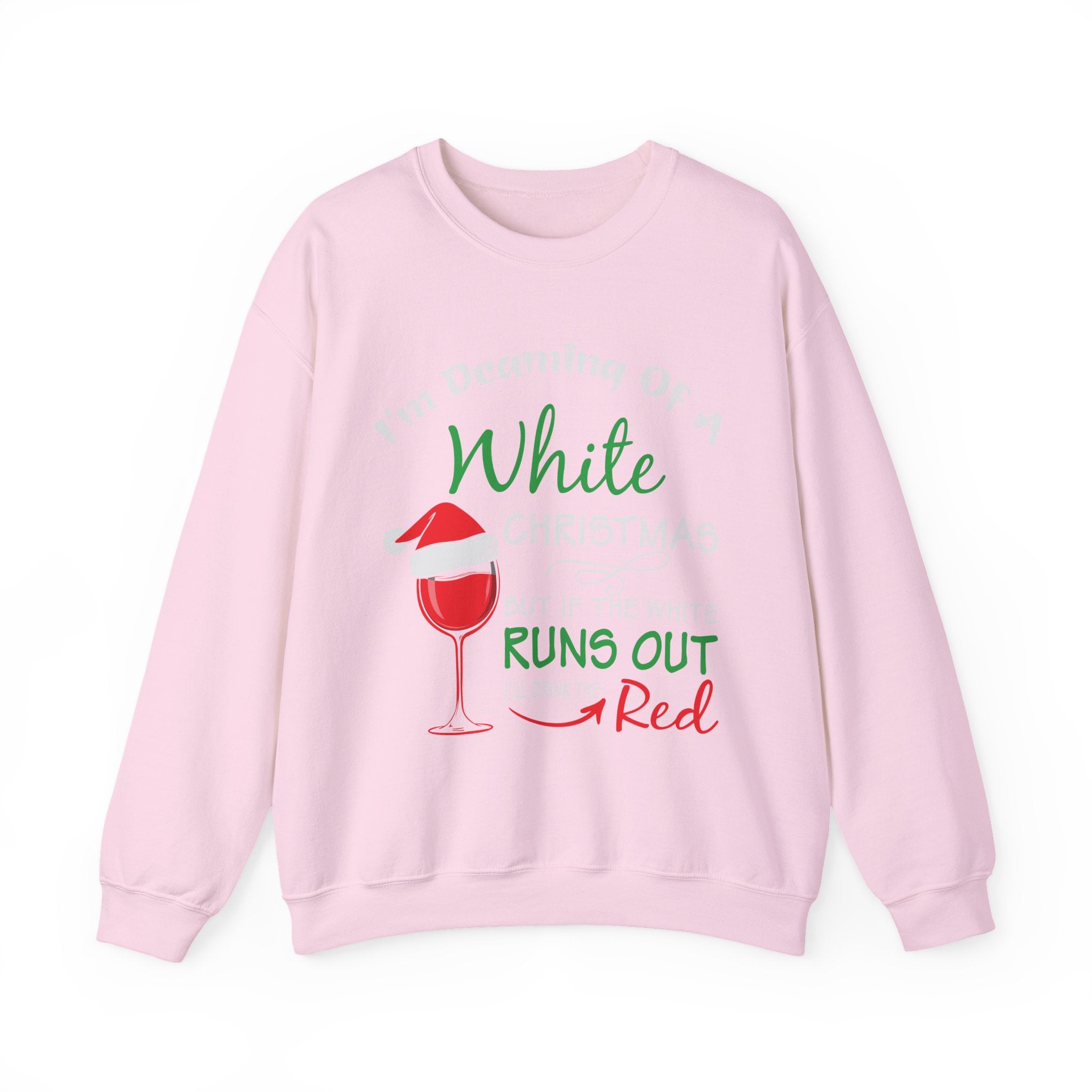 Wine Lovers Holiday Humor - Unisex Premium Sweatshirt