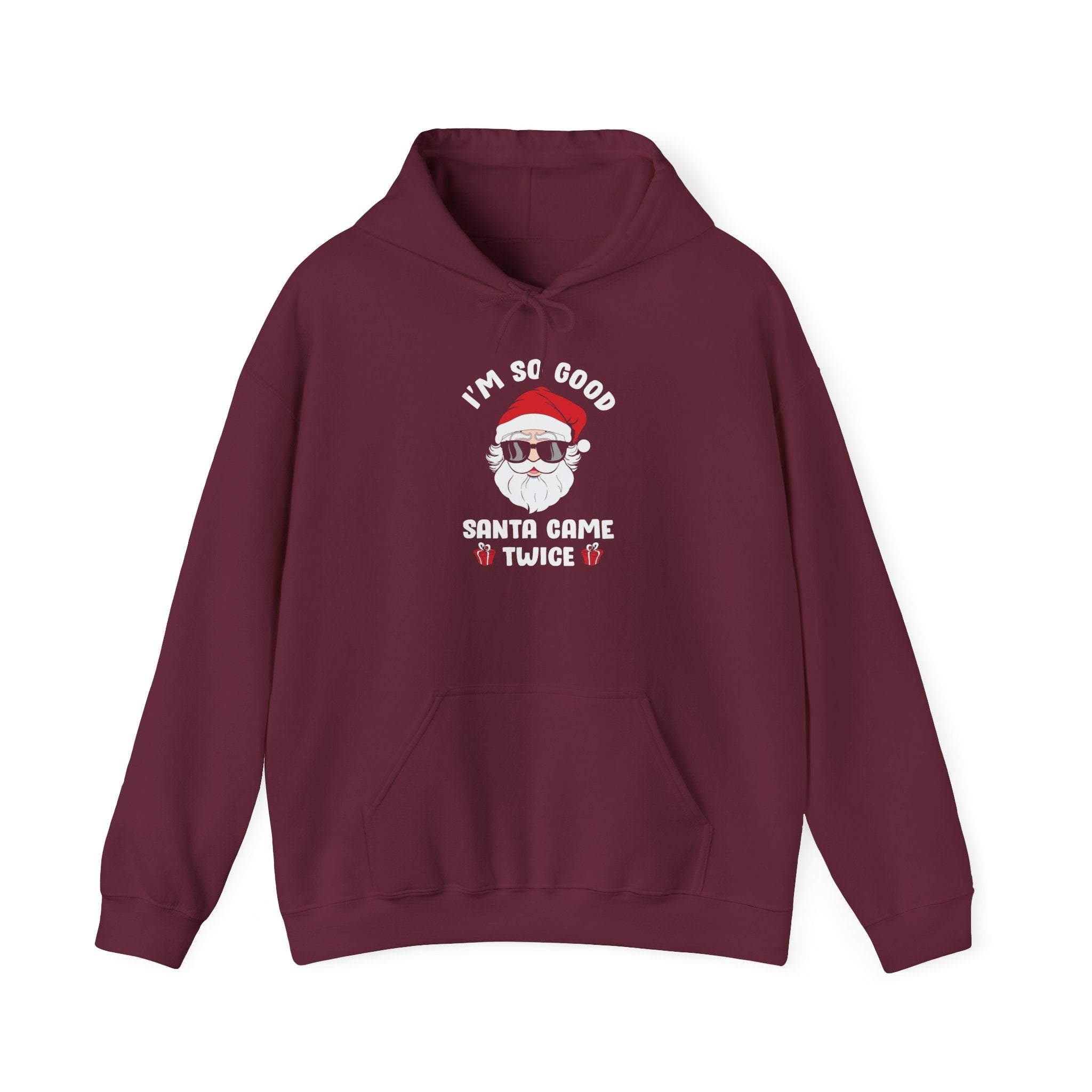 Santa’s Double Drop Holiday Humor - Unisex Premium Hoodie