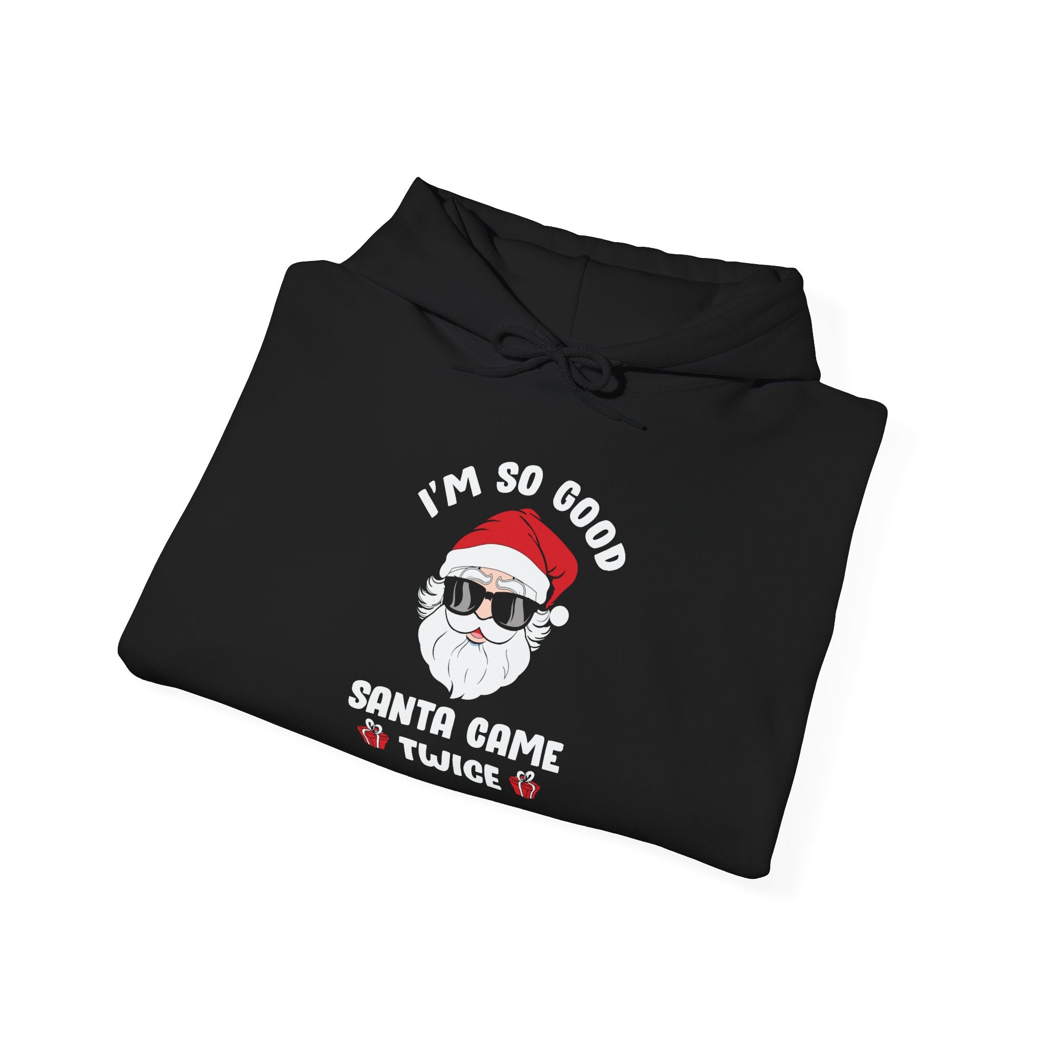 Santa’s Double Drop Holiday Humor - Unisex Premium Hoodie