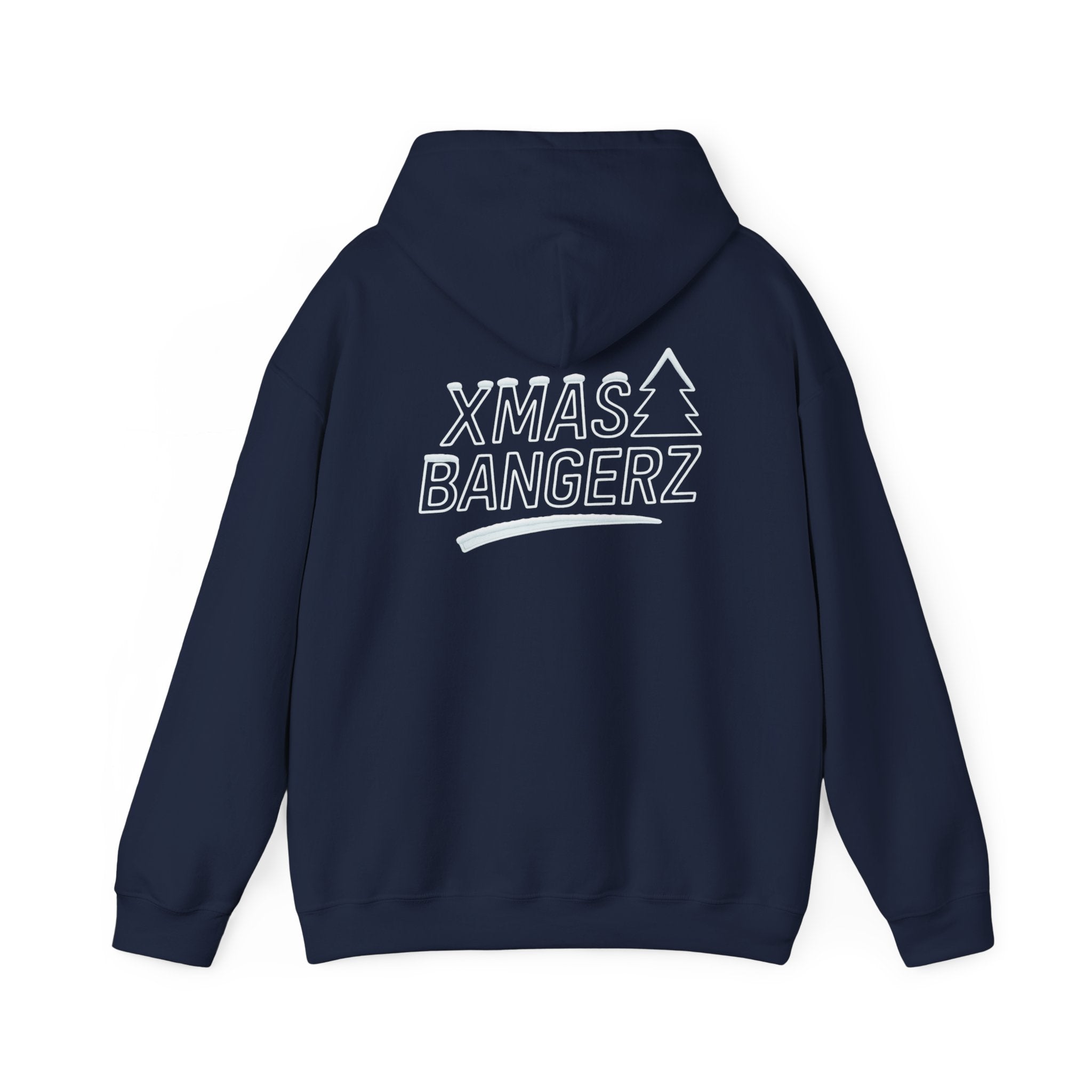 XMAS TREE with XMAS BANGERZ back print - Unisex Premium Hoodie