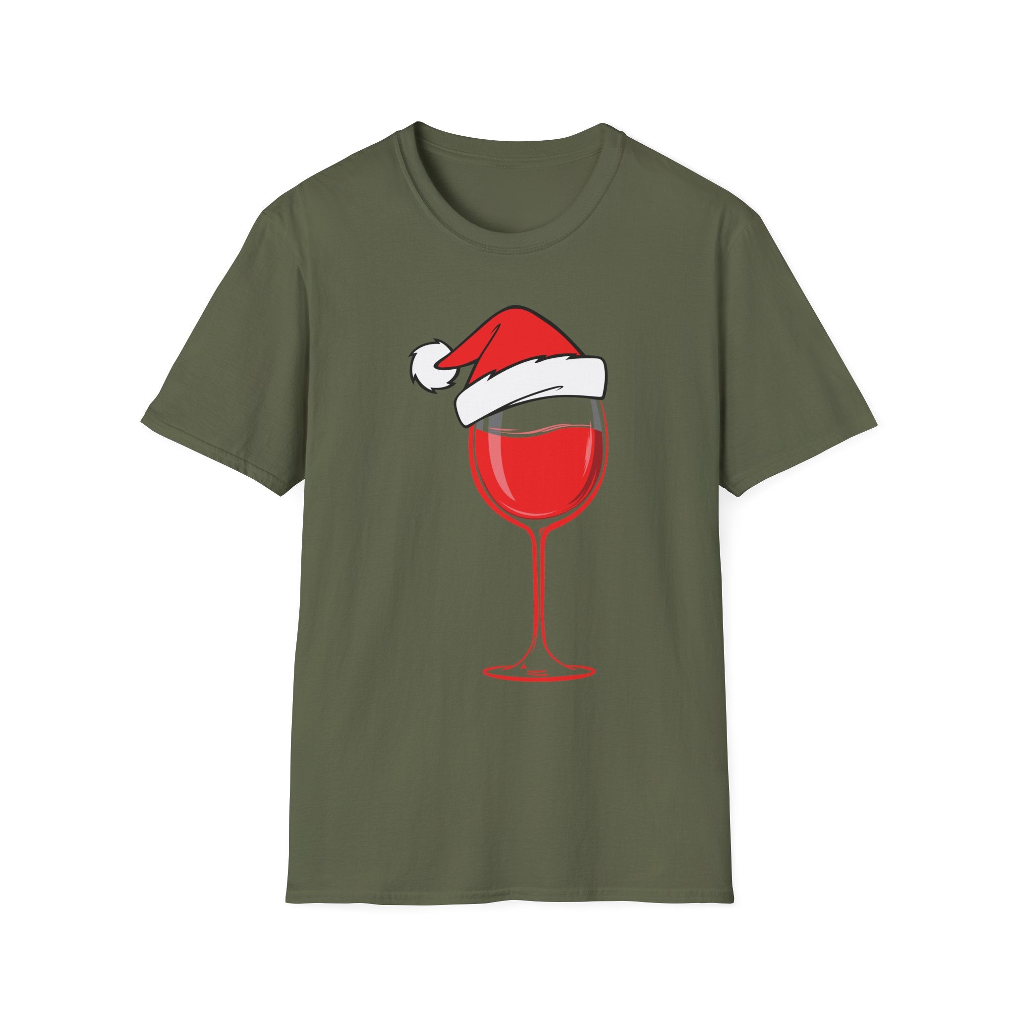 Santa Sips Holiday Cheers - Unisex Premium Shirt