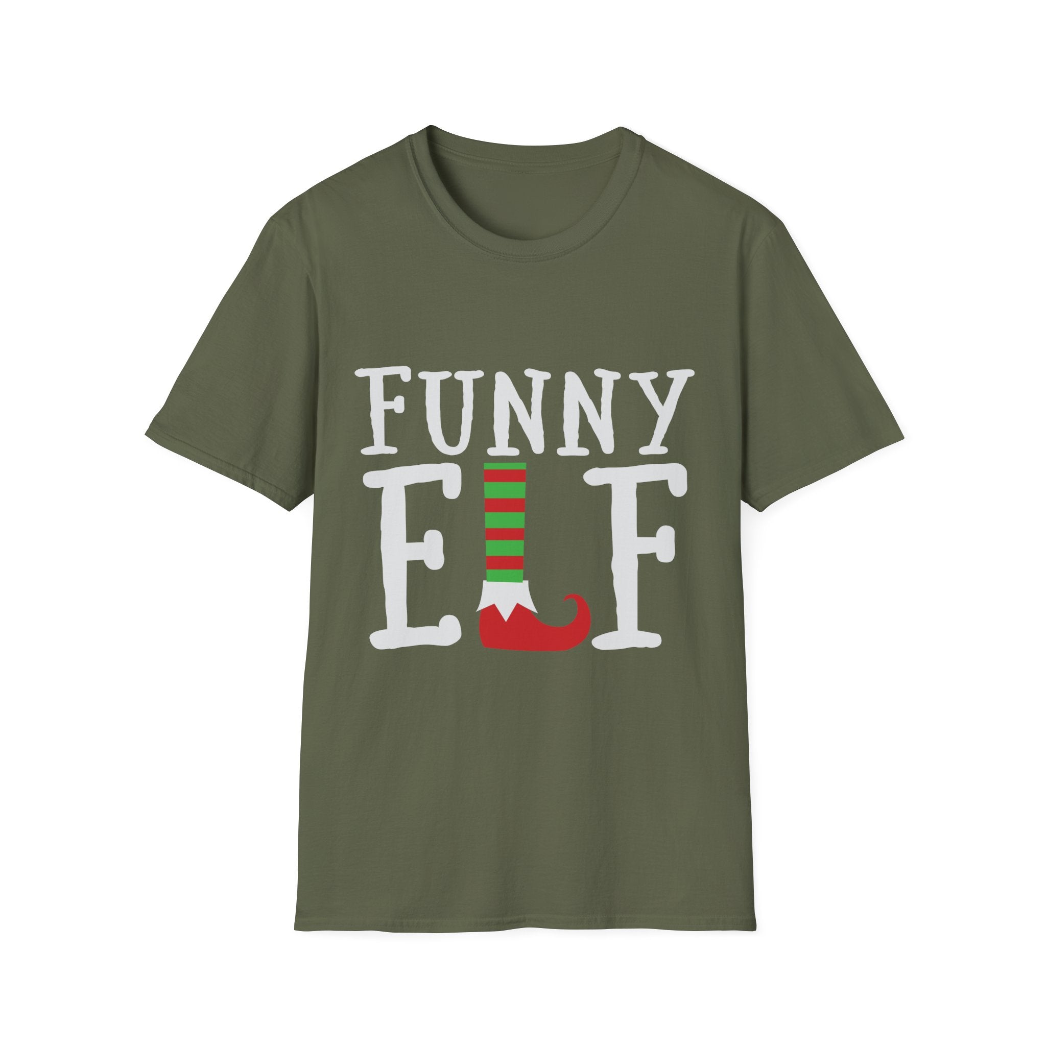 Striped Elf Antics - Unisex Premium Shirt