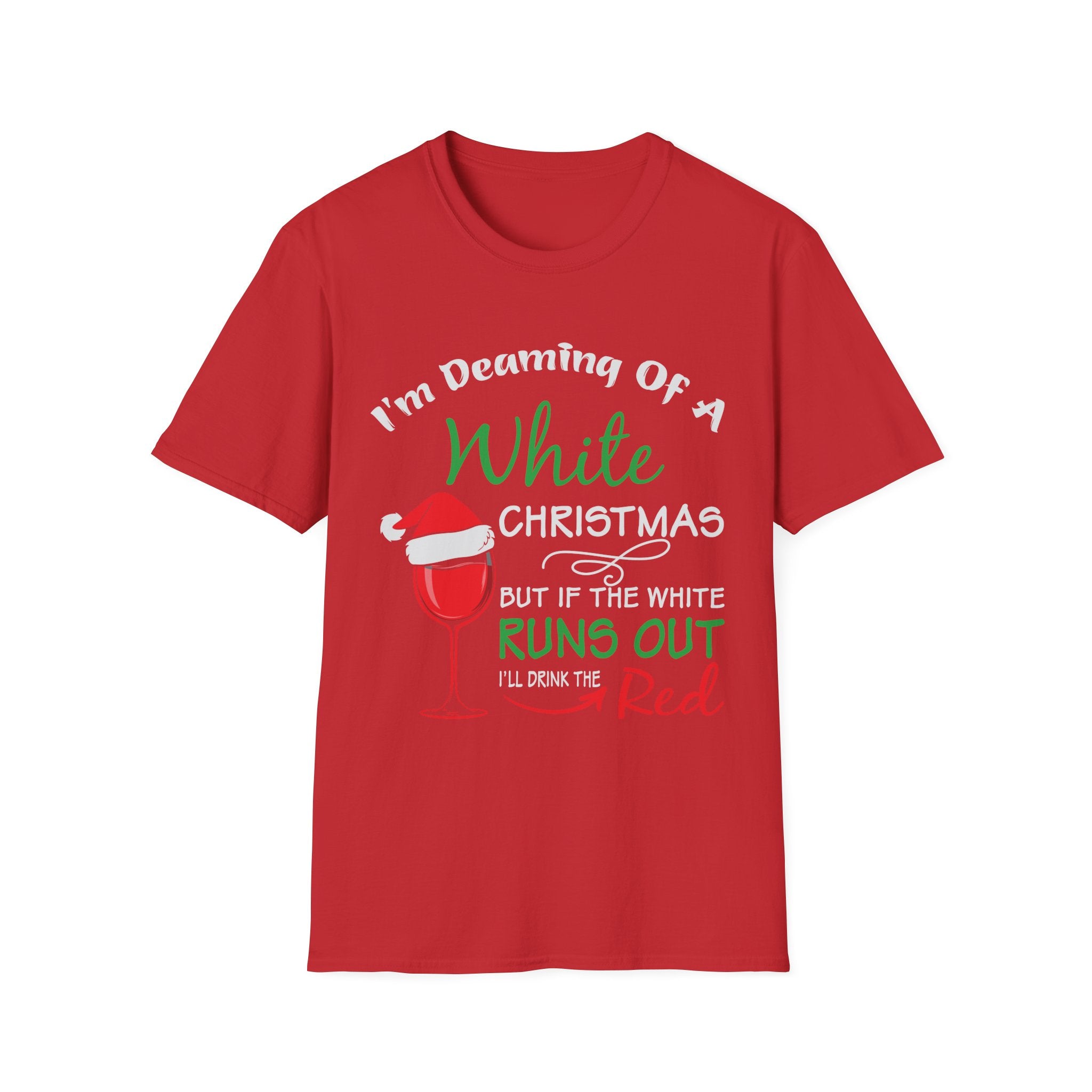 Wine Lover's Festive Wish - Unisex Premium Shirt