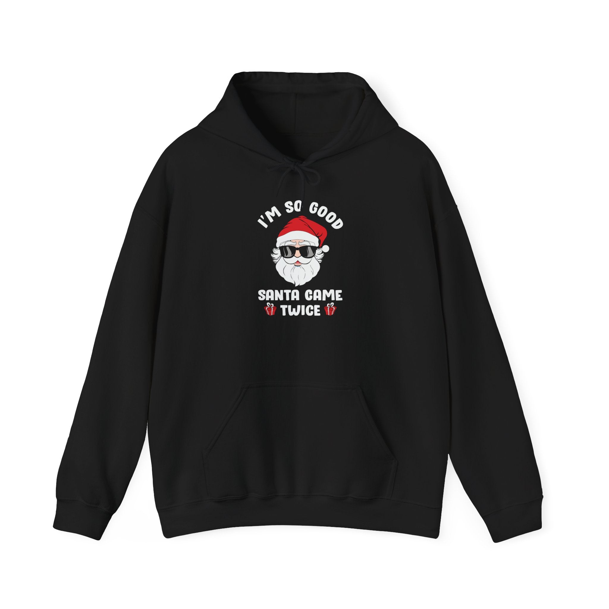 Santa’s Double Drop Holiday Humor - Unisex Premium Hoodie